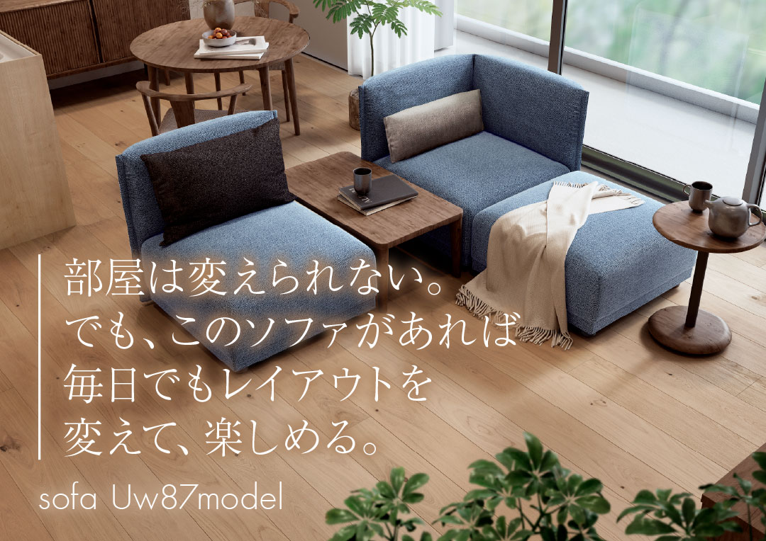 uw87/レイアウト自由自在